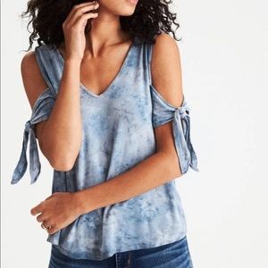 AE cold shoulder top